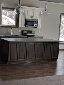 Drift stain cabinets