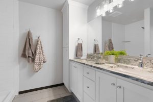 fantasy brown marble bathroom vanity picture