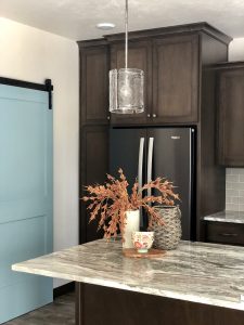 fantasy brown marble kitchen image