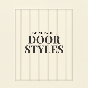 Cabinetry door styles