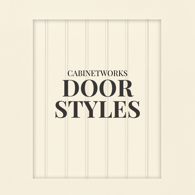 Cabinetry door styles