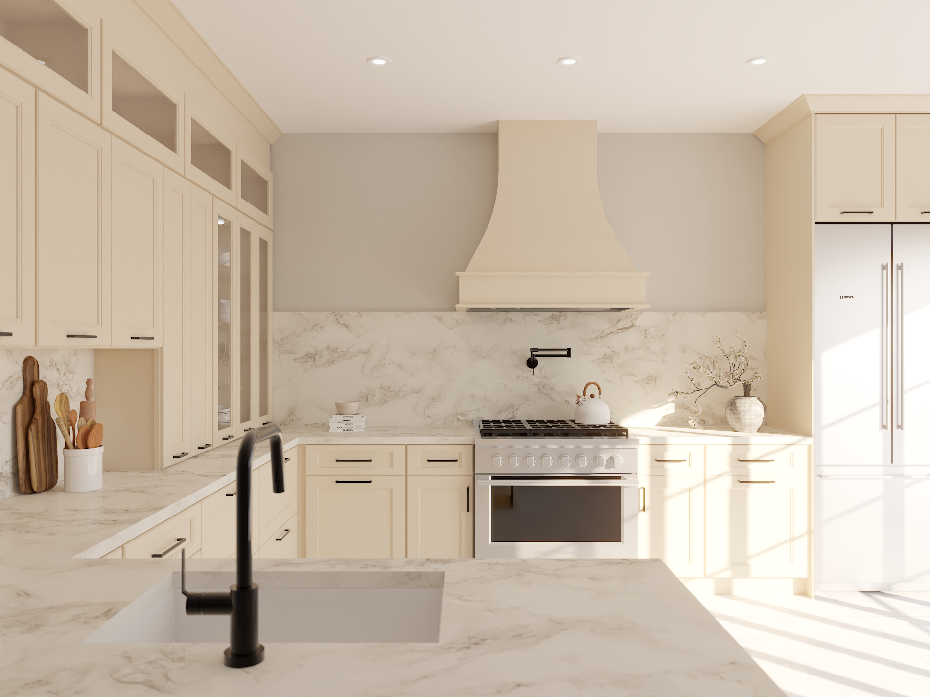 Fusion Macadamia Beige Kitchen (1) Fusion Macadamia Beige Kitchen (1)